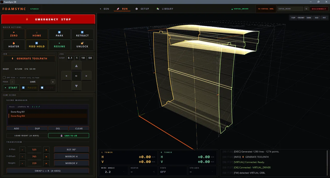 4-axis toolpath in CAM